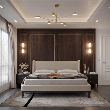 ผนังตกแต่งสำเร็จรูป SB BUILT IN 59059866 340 ซม. สี DARK WOOD_1