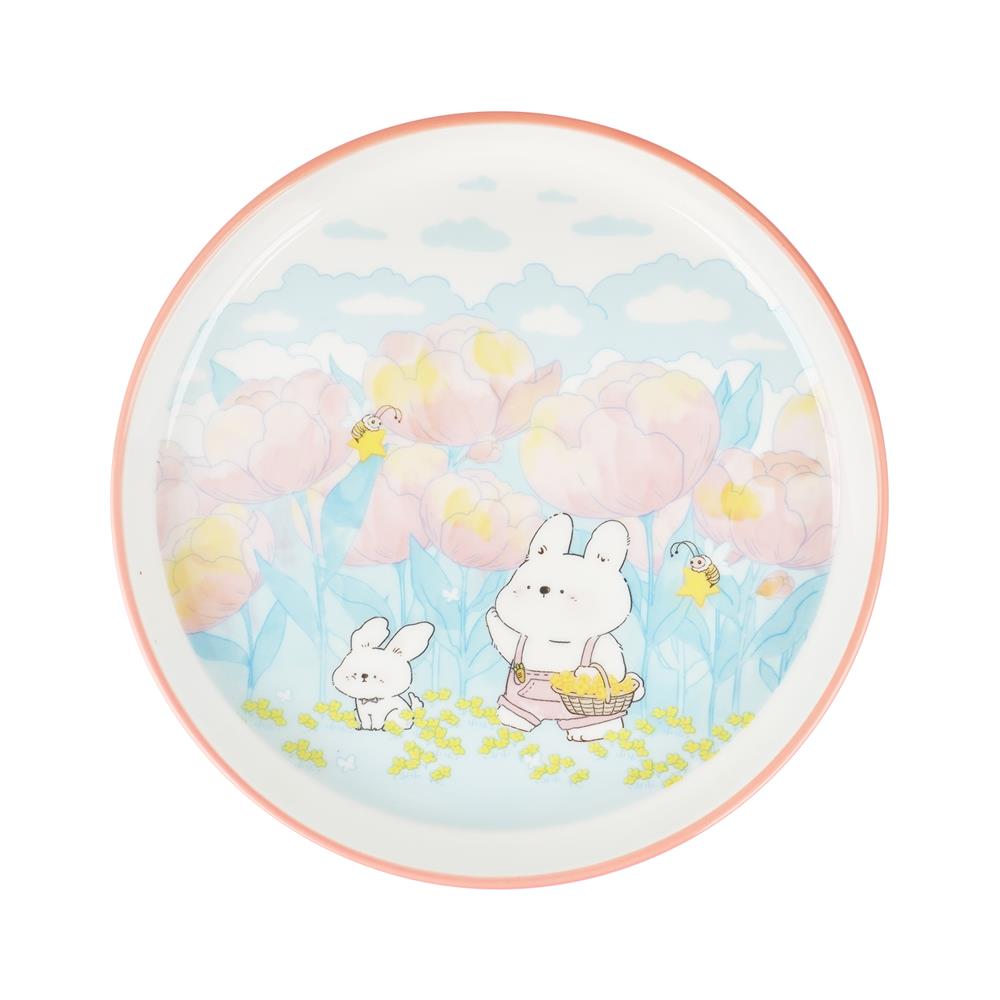 ชุดจานชาม PORCELAIN KECH RABBIT 6 ชิ้น