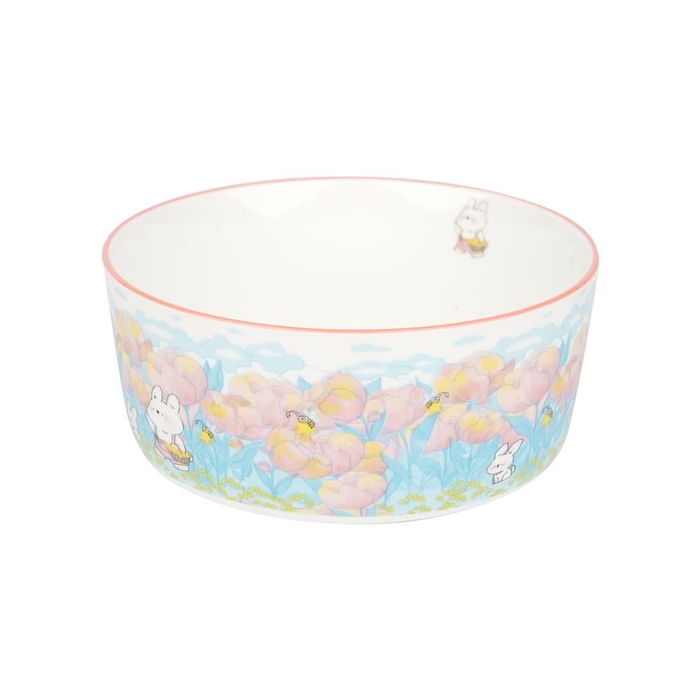 ชุดจานชาม PORCELAIN KECH RABBIT 6 ชิ้น