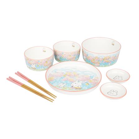 ชุดจานชาม PORCELAIN KECH RABBIT 6 ชิ้น_1