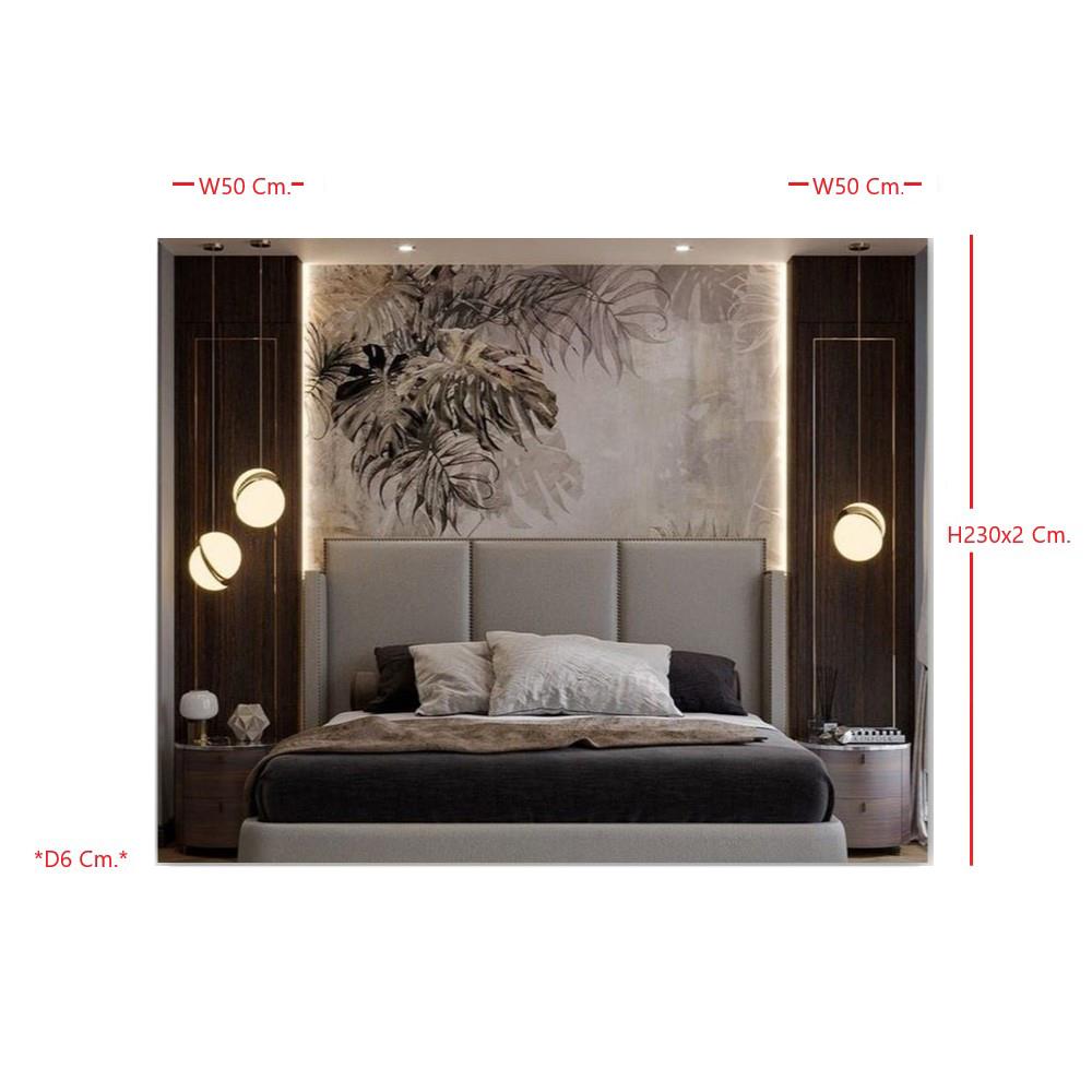 ผนังตกแต่งเสาคู่สำเร็จรูป SB BUILT IN 59059871 50 ซม. สีไม้อ่อน