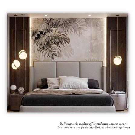 ผนังตกแต่งเสาคู่สำเร็จรูป SB BUILT IN 59059871 50 ซม. สีไม้อ่อน_1