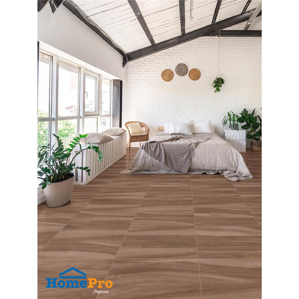 กระเบื้องพื้น 60x60 ซม. COTTO ปาโล ซานโต้ น้ำตาล PM 1.44 ตร.ม.