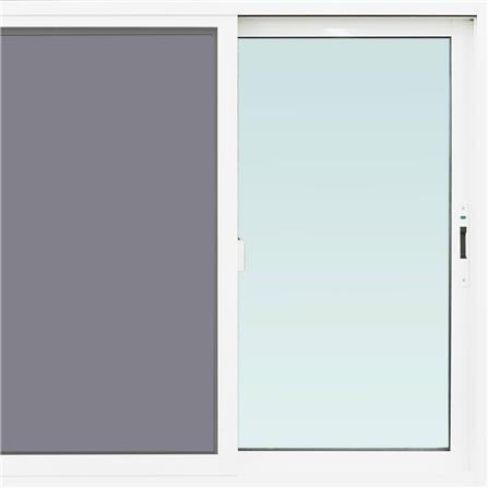 หน้าต่างบานเลื่อน UPVC S-S มุ้ง MHOLARN 100X110 ซม. สีขาว_1