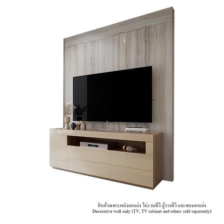 ผนังตกแต่งสำเร็จรูป SB BUILT IN 59059868 200 ซม. ลายหิน TRAVERTINE_0