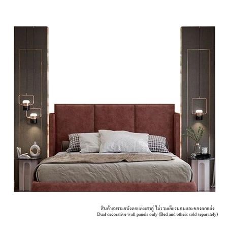 ผนังตกแต่งเสาคู่สำเร็จรูป SB BUILT IN 59059870 50 ซม. สีเทา