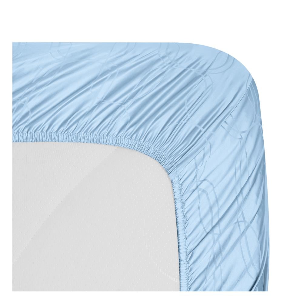 ชุดผ้าปูที่นอน 5 ฟุต 6 ชิ้น HOME LIVING STYLE VERONA สี LIGHT BLUE