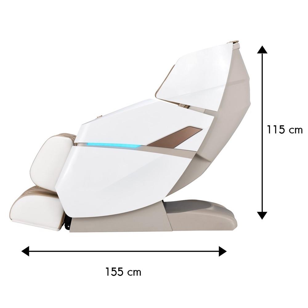 เก้าอี้นวดไฟฟ้า AMAXS PRINCESS สีขาว