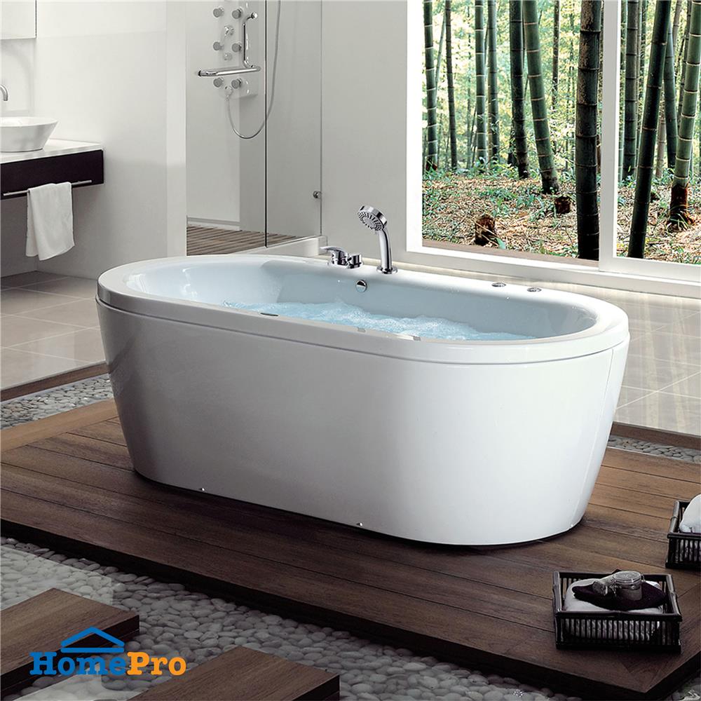 อ่างอาบน้ำ CRISTINA CT-SE-H170080 FWP 170 ซม. สีขาว