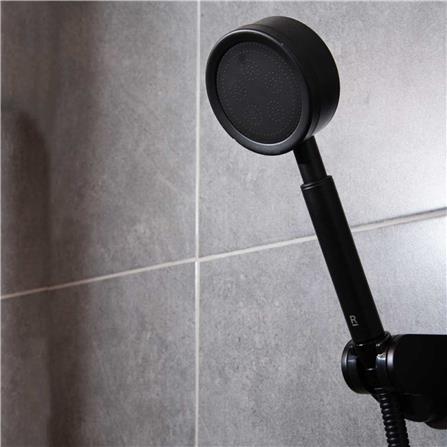 ฝักบัวสายอ่อน 1 ระดับ RASLAND RA BK-D411-DBK สีดำ_3
