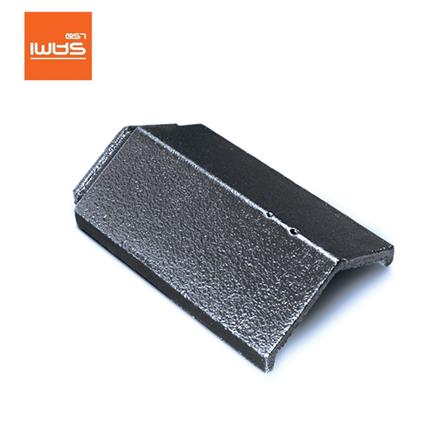 ครอบสันตะเข้อดามัส แบบเรียบ ตราเพชร 25x38.4 ซม. สีเทาเศรษฐี_0