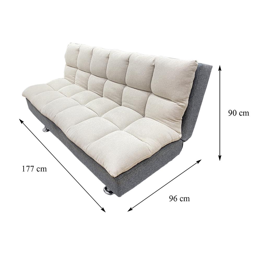 โซฟาเบด FURDINI MOSA JH8028 สีเบจ/เทา