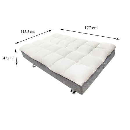 โซฟาเบด FURDINI MOSA JH8028 สีเบจ/เทา_10
