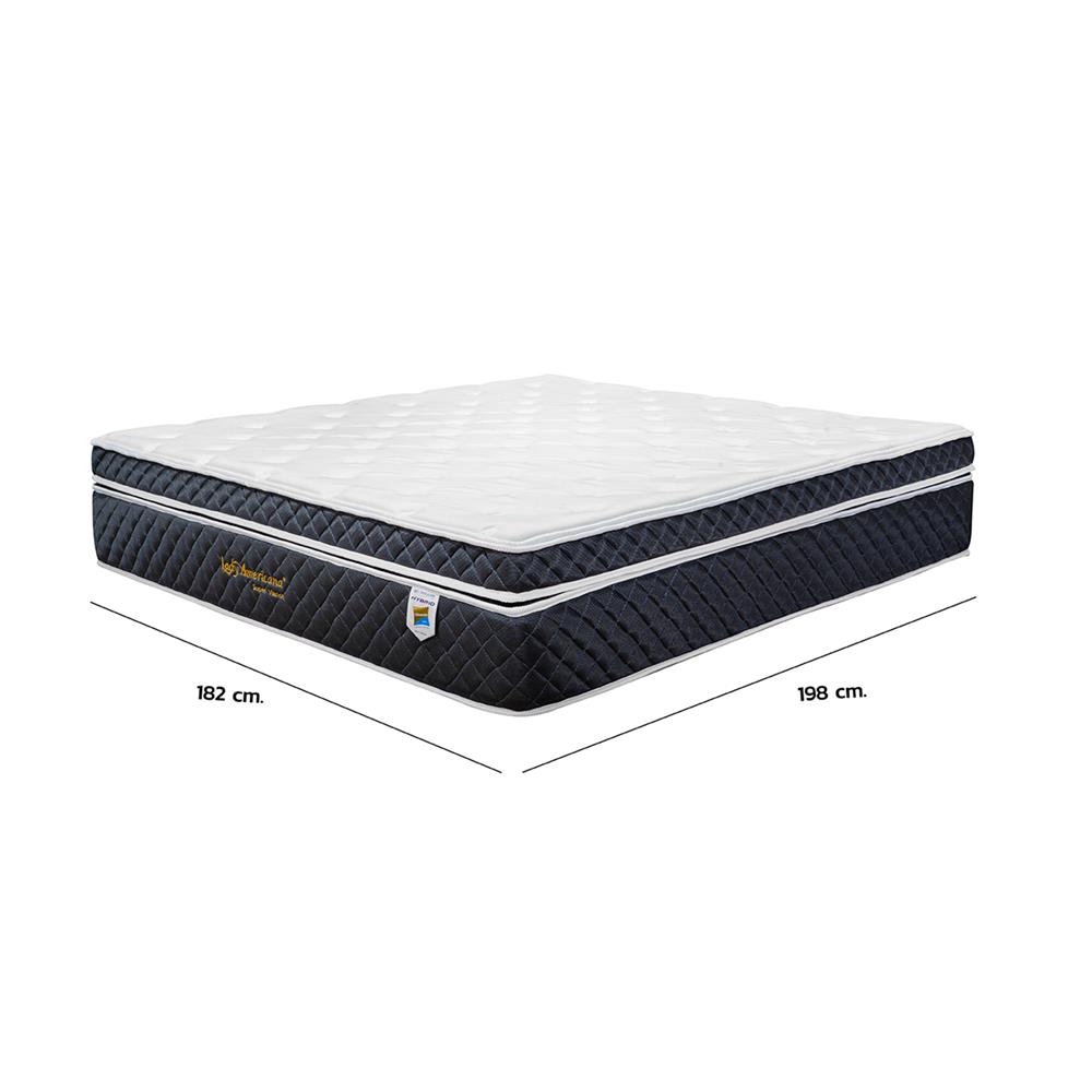 ที่นอน 6 ฟุต LADY AMERICANA SUPER VIANCE พร้อมชุดเครื่องนอน 11 ชิ้น