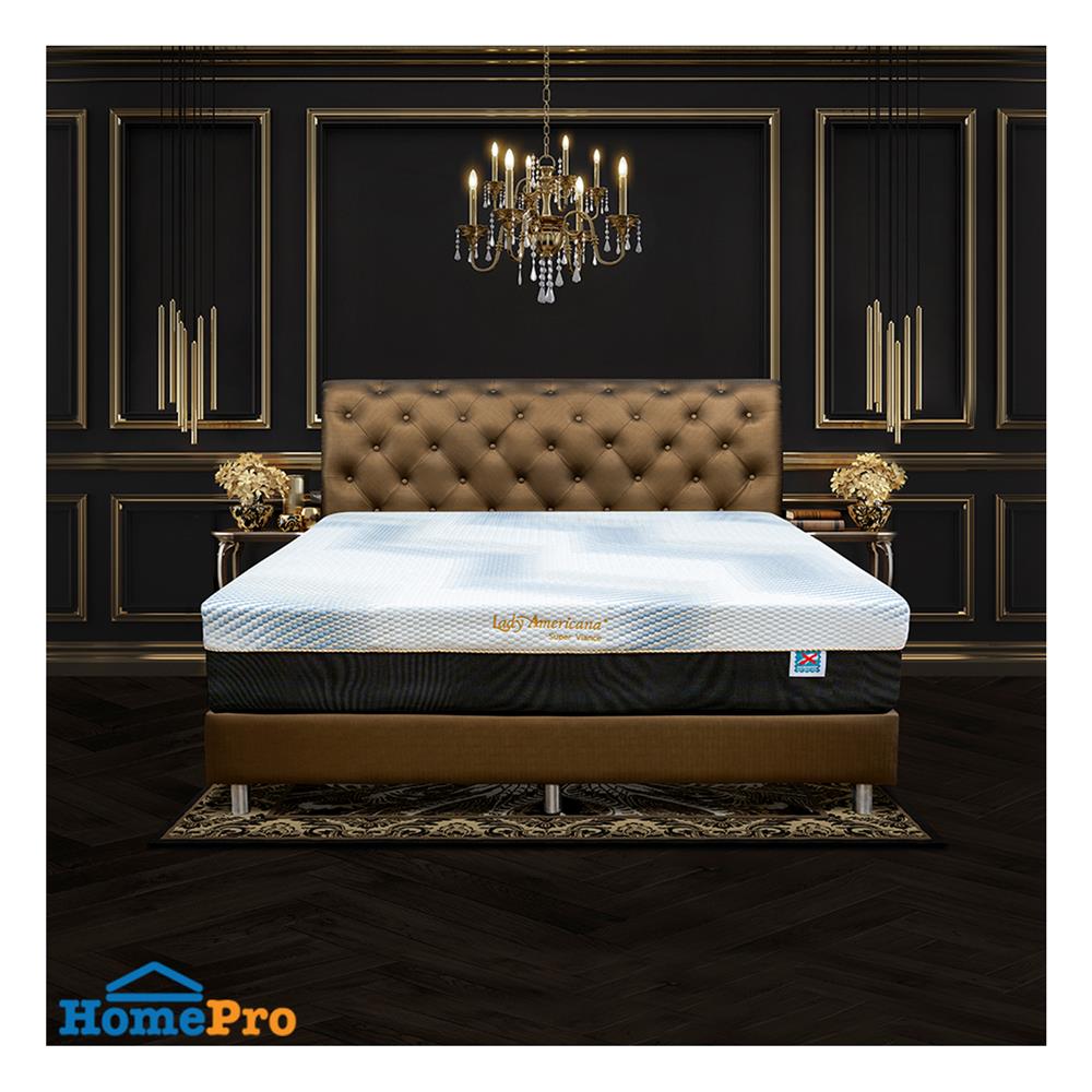 ที่นอน 6 ฟุต LADY AMERICANA SUPER VIANCE (พร้อมชุดเครื่องนอน 11 ชิ้น)