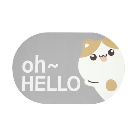 พรม HOME LIVING STYLE HAMSTER 45X70 ซม. สีเทา