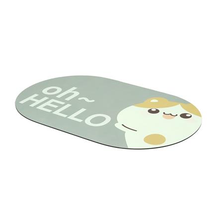 พรม HOME LIVING STYLE HAMSTER 45X70 ซม. สีเทา_4