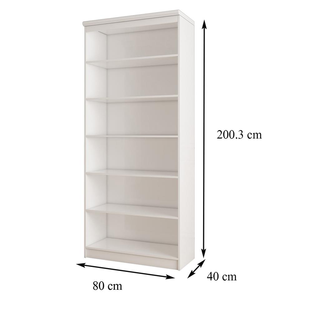 ชั้นวางของ 6 ชั้น FURDINI HELENA สีขาว