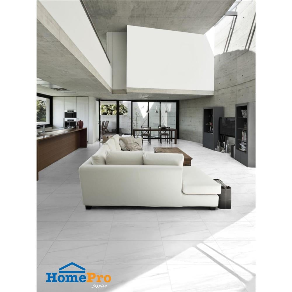 กระเบื้องพื้น 60X60 ซม. COTTO ไฮดร้า วินเทอร์ ขาว HYG PM 1.44 ตร.ม.