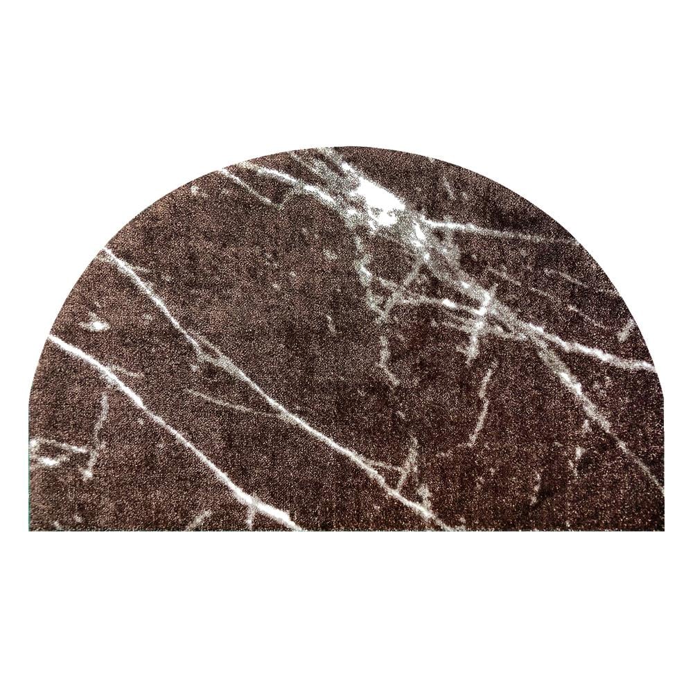 พรม PRAW DE MARBLE BROWN 55X85 ซม. สีน้ำตาล
