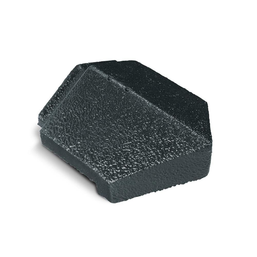 ครอบปิดปลายตะเข้ อดามัสแบบเรียบ ตราเพชร 21.5x27 ซม. สีเทาแปซิฟิก