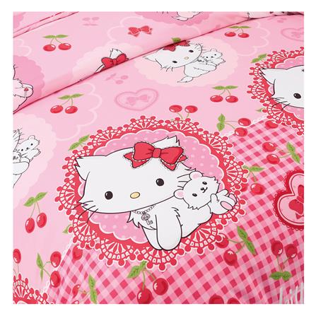 ชุดผ้าปูที่นอน 6 ฟุต 6 ชิ้น TULIP CHARMMYKITTY 60204-DLC138_1