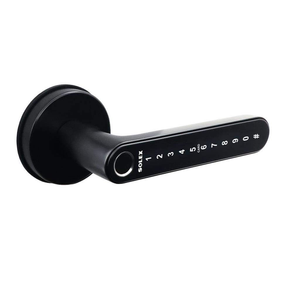 กลอนดิจิตอล SOLEX E-LOCK 6560 สีดำ