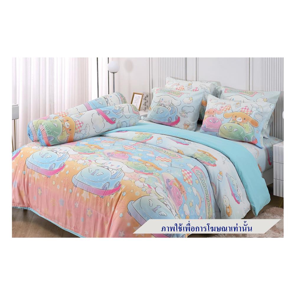 ชุดผ้าปูที่นอน 6 ฟุต 5 ชิ้น JESSICA CINNAMOROLL 21073-JP004