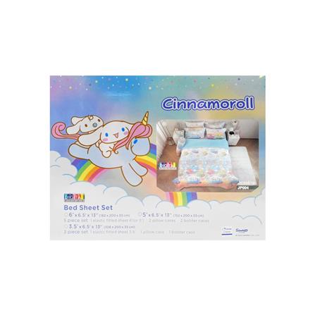 ชุดผ้าปูที่นอน 6 ฟุต 5 ชิ้น JESSICA CINNAMOROLL 21073-JP004_3