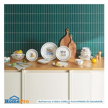 ชาม 6 นิ้ว CORELLE MICKEY PLAYWFRIENDS 2 ใบ_3