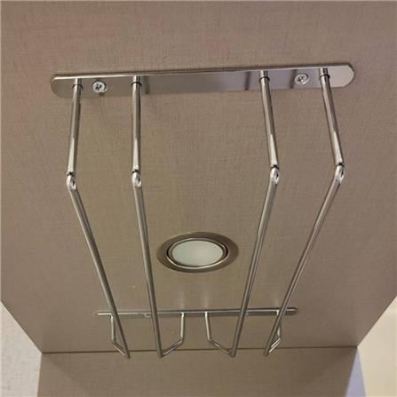 เคาน์เตอร์บาร์ตู้โชว์ฝั่งขวา SB FURNITURE MABEL 19208280 150 ซม. ลายหินอ่อนขาว_6