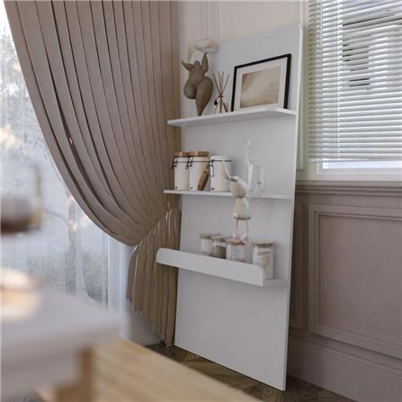 ชั้นวางของโล่ง SB FURNITURE MELLOE 19216512 80 ซม. สีขาว_5