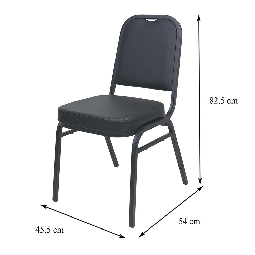 เก้าอี้จัดเลี้ยง FURDINI FIT สีดำ