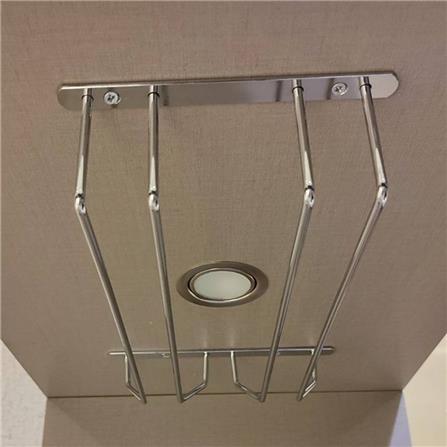 เคาน์เตอร์บาร์ตู้โชว์ฝั่งซ้าย SB FURNITURE MABEL 19208279 150 ซม. ลายหินอ่อนดำ_6