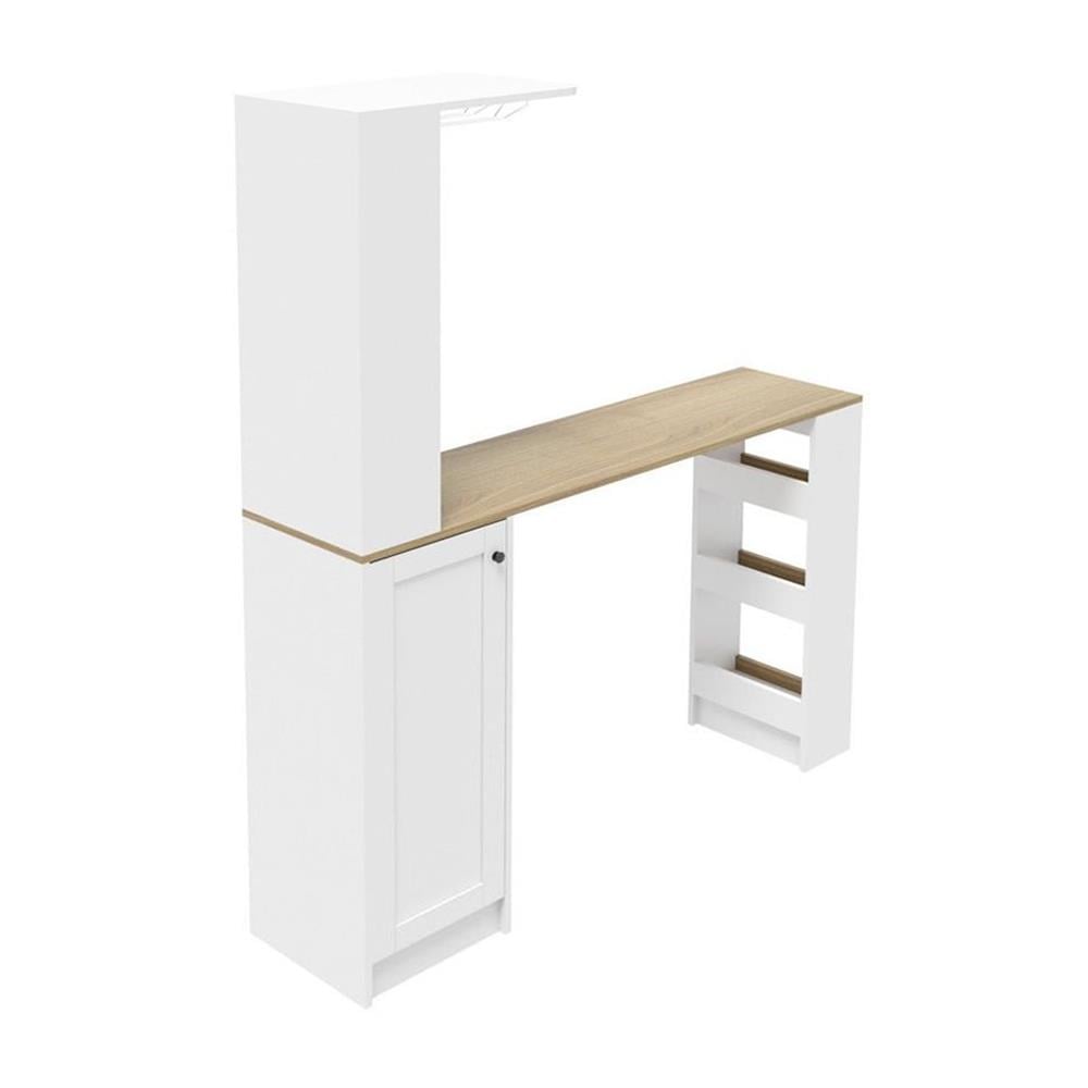 เคาน์เตอร์บาร์ SB FURNITURE NADIA 19211942 160 ซม. สีขาว