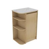 ตู้เตี้ยเข้ามุมซ้าย SB FURNITURE PURIN 19220504 สีไม้อ่อน