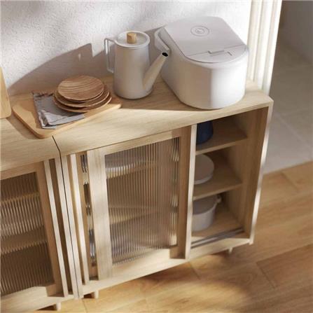 ตู้เตี้ย SB FURNITURE RIKU 19215940 80 ซม. สีแคนยอนโอ๊ค_3