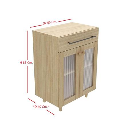 ตู้เตี้ยบานเปิด SB FURNITURE RIKU 19215430 60 ซม. สีแคนยอนโอ๊ค_6
