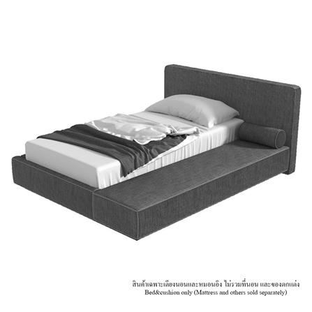 เตียง 3.5 ฟุต ฟังก์ชันฝั่งขวา SB FURNITURE LAVIQUE 19222787 สีเทา_0