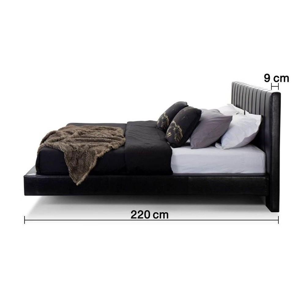 เตียง 6 ฟุต SB FURNITURE LINEA 19212617 สีดำ