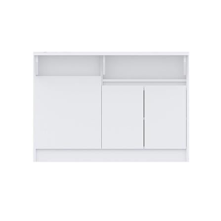 ตู้เตี้ย SB FURNITURE TEPPAN 19220511 120 ซม. สีขาว_1