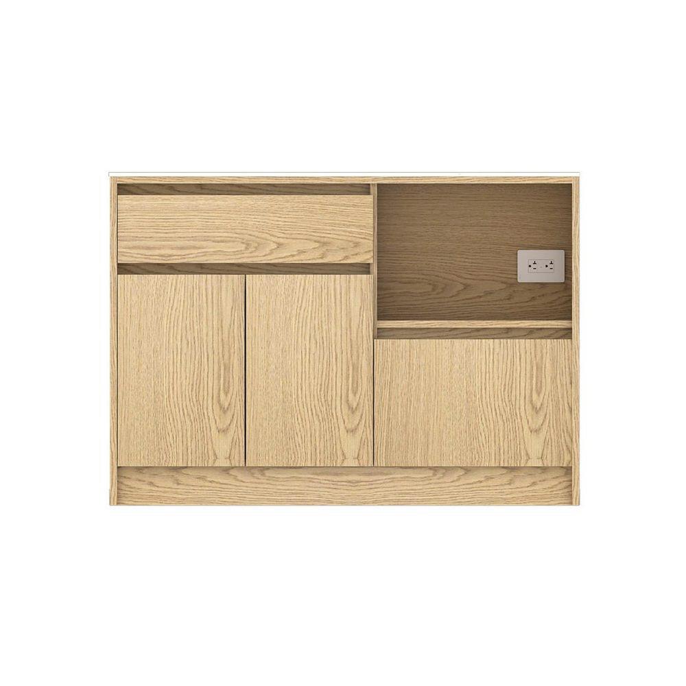 ตู้เตี้ย SB FURNITURE TEPPAN 19220510 120 ซม. สีไม้อ่อน