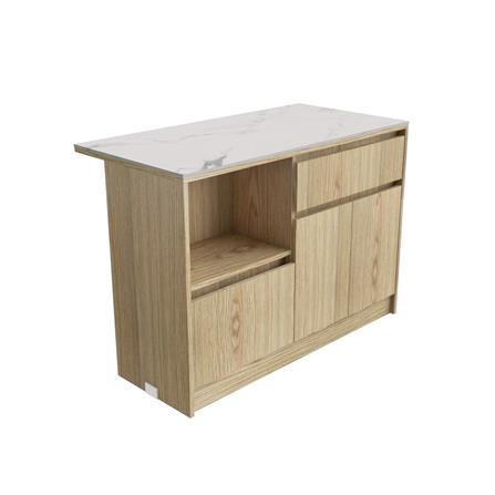 ตู้เตี้ย SB FURNITURE SO-BA 19220508 120 ซม. สีไม้อ่อน_2