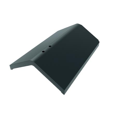 ครอบตะเข้สันแผ่นเรียบ DURAONE สีเทาบารมี_0