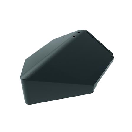 ครอบปิดปลายตะเข้สันแผ่นเรียบ DURAONE สีเทาบารมี_0