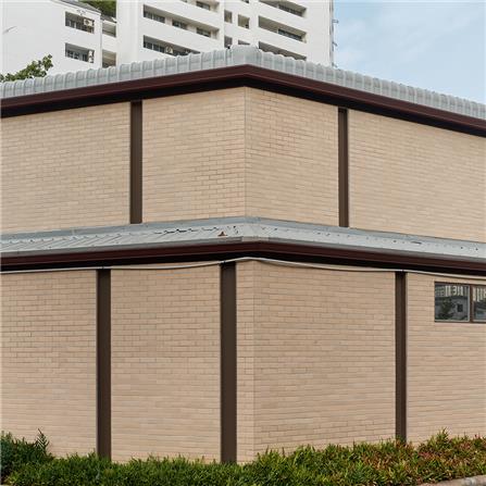 กระเบื้องดินเผา 2x8 นิ้ว KENZAI เอ็กทรูด ไทล์ ชินนามอน 50P_2