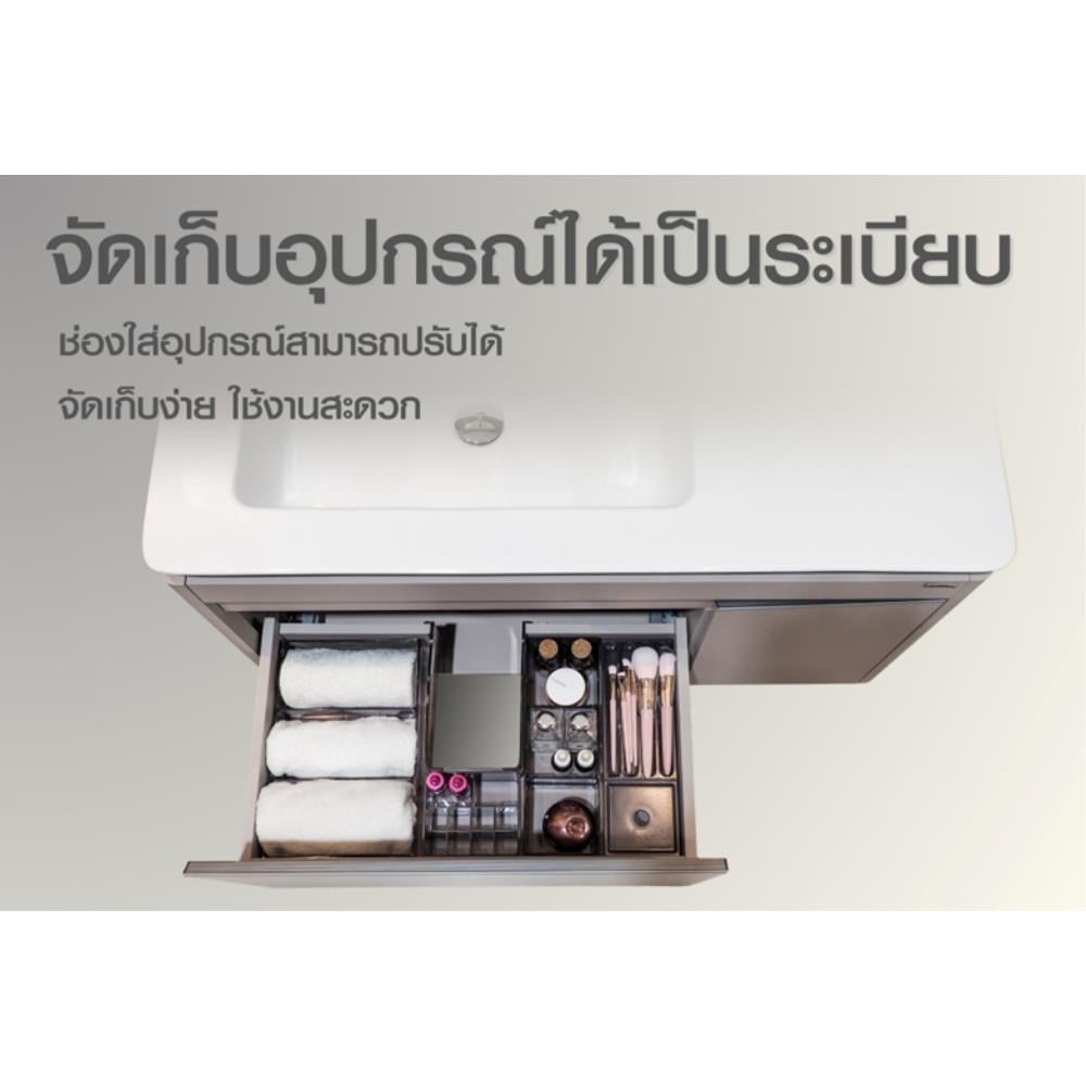 อ่างเคาน์เตอร์ MOYA PLUS ETHAN-100 สีเบจ
