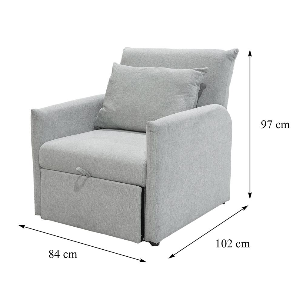 โซฟาเบด FURDINI KAITO สีเทา