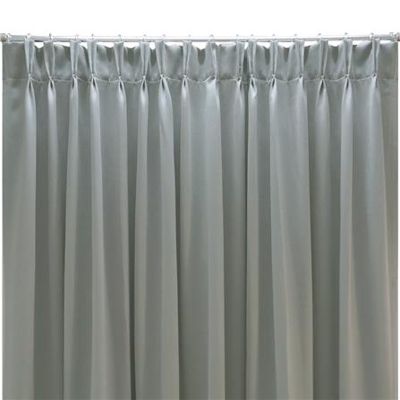 ผ้าม่านจีบ HOME LIVING STYLE BISTRO UV 180X160 ซม. สีเทา_2