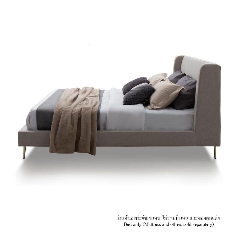 เตียง 6 ฟุต SB FURNITURE FLAVIO 19212616 สีเทา